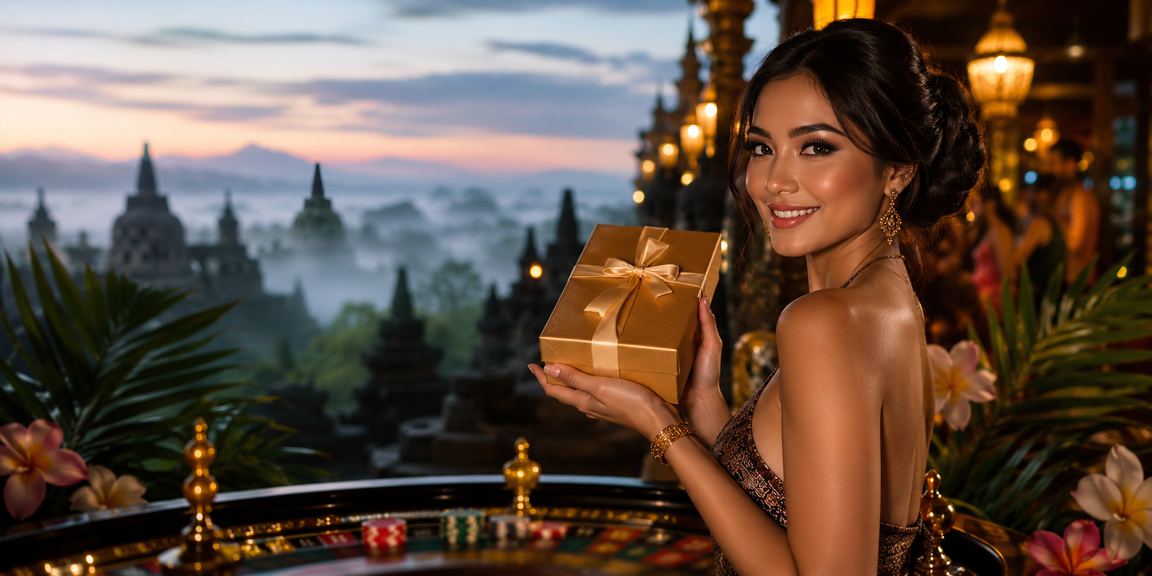 Model Vietnam sedang mengamati layar permainan casino dengan ekspresi serius